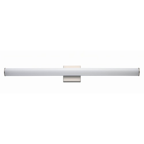 Maxim Lighting Rail Satin Nickel LED Vertical Bathroom Light by Maxim Lighting 52104SN
