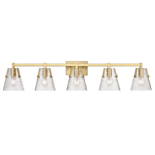 Z-Lite Z-Lite Analia Modern Gold Bathroom Light 1101-5V-MGLD