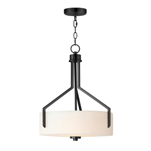 Maxim Lighting Dart 3-Light Pendant in Black by Maxim Lighting 21287SWBK
