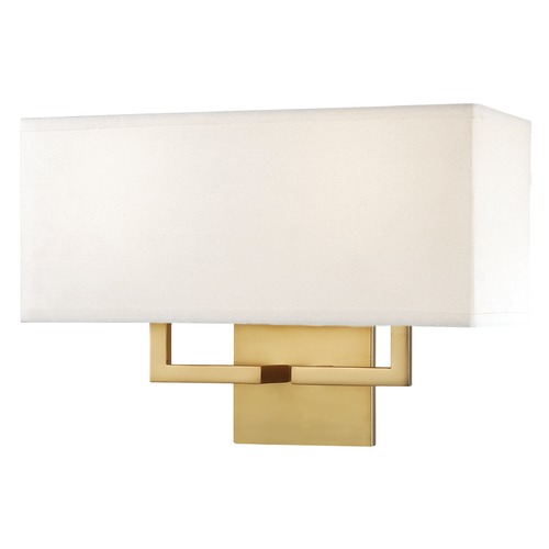 George Kovacs Lighting Double Wall Sconce in Honey Gold by George Kovacs P472-248