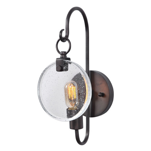 Uttermost Lighting Whitten 17-Inch Sconce in Oxidized Dark Bronze by Uttermost Lighting 22520