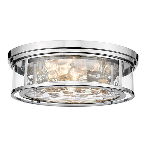 Z-Lite Clarion Polished Nickel Flush Mount by Z-Lite 493F4-PN