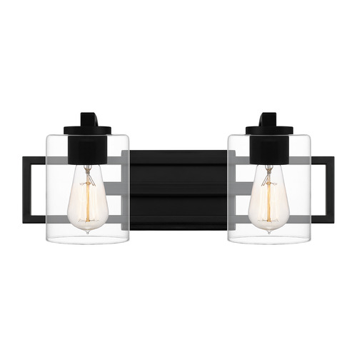 Quoizel Lighting Lansdowne Bathroom Light in Matte Black by Quoizel Lighting LANS8618MBK
