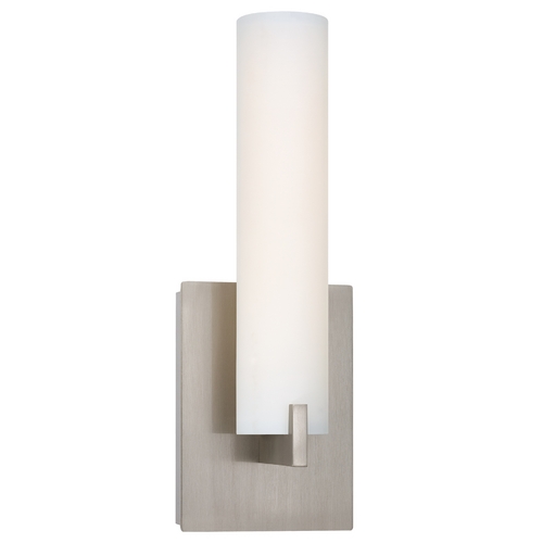 George Kovacs Lighting Tube LED Sconce in Brushed Nickel by George Kovacs P5040-084-L