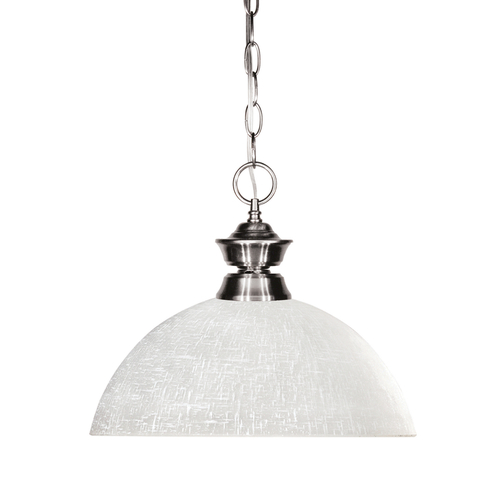 Z-Lite Shark Brushed Nickel Pendant by Z-Lite 100701BN-DWL14