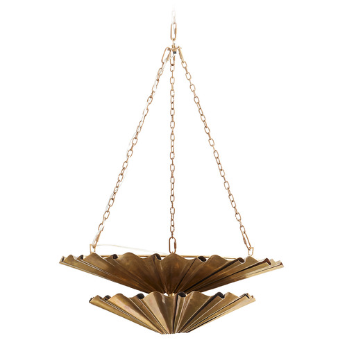 Arteriors Home Lighting Katya 28-Inch Chandelier in Vintage Brass by Arteriors Home 42040