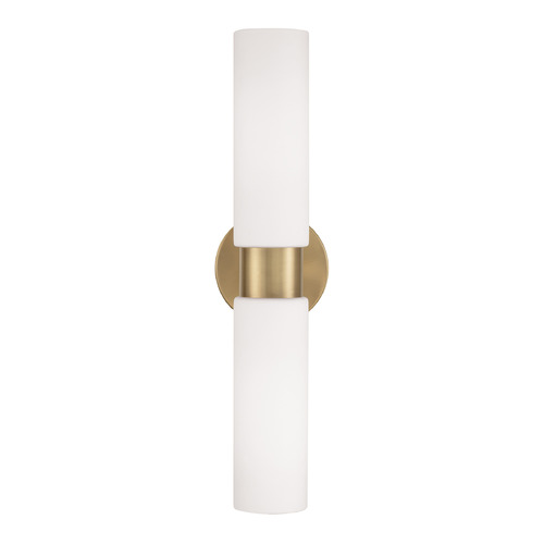 HomePlace by Capital Lighting Homeplace By Capital Lighting Theo Aged Brass Sconce 652621AD