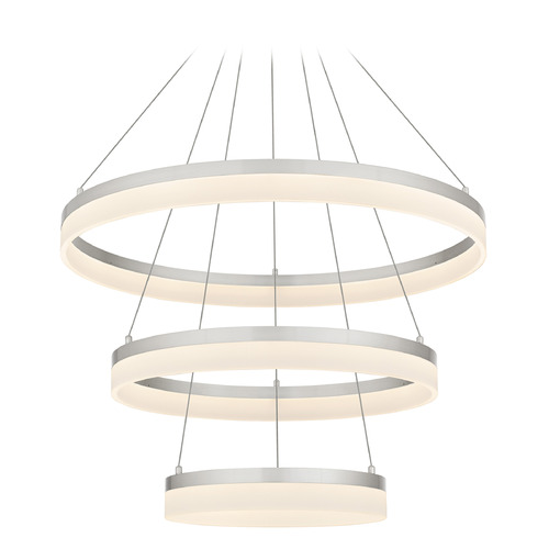 Quoizel Lighting Quoizel Lighting Cohen Brushed Nickel LED Pendant Light PCOH2932BN