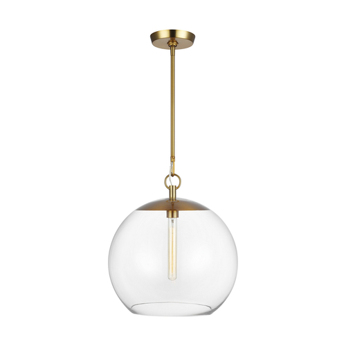 Visual Comfort Studio Collection Chapman & Meyers Atlantic 16-Inch Burnished Brass Pendant by Visual Comfort Studio CP1041BBS