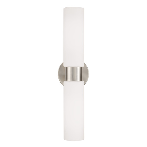 HomePlace by Capital Lighting Homeplace By Capital Lighting Theo Brushed Nickel Sconce 652621BN