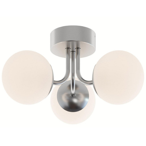 AFX Lighting Afx Lighting Metropolitan Satin Nickel LED Semi-Flushmount Light METC15L30D1SN