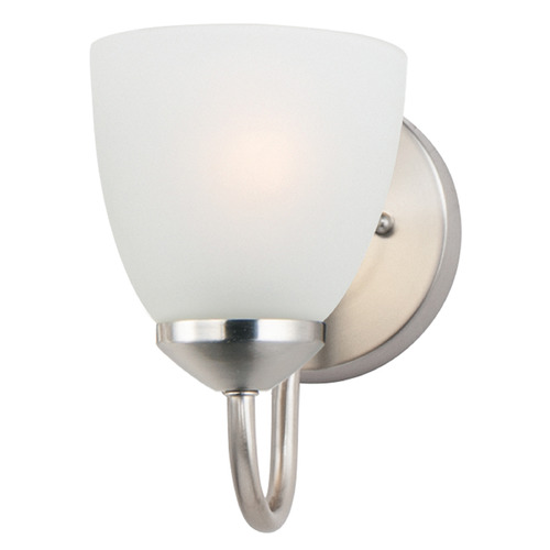 Maxim Lighting Axis Wall Sconce in Satin Nickel by Maxim Lighting 11381FTSN