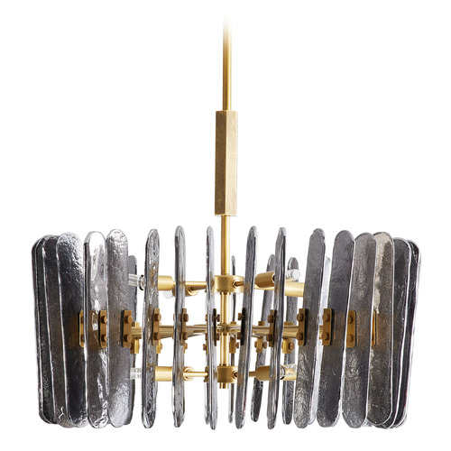 Arteriors Home Lighting Klaus Chandelier in Antique Brass by Arteriors Home 89066