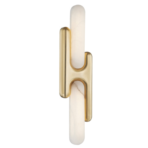 Corbett Lighting Corbett Lighting Rosalba Vintage Brass LED Sconce 376-02-VB