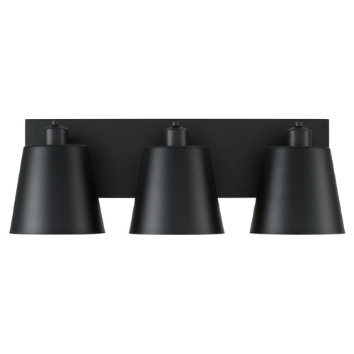 Capital Lighting Capital Lighting Alden Matte Black Bathroom Light 151331MB