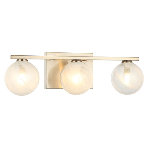 Matteo Lighting Matteo Lighting Nimbus Champagne Gold LED Bathroom Light W30703CG