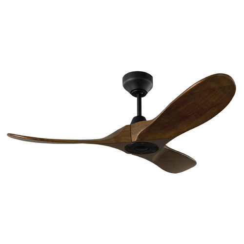Visual Comfort Fan Collection Visual Comfort Fan Collection Maverick Smart 44 Midnight Black Ceiling Fan Without Light 3MAVSM44MBK
