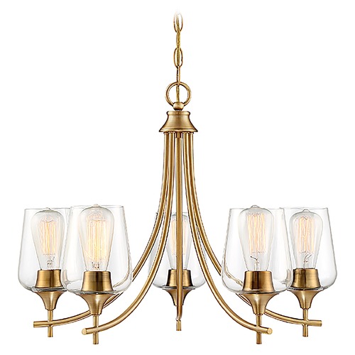 Savoy House Octave 23-Inch Chandelier in Warm Brass by Savoy House 1-4032-5-322
