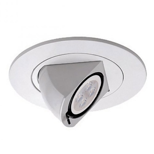 WAC Lighting 4-Inch Low Volt White LED Recessed Trim by WAC Lighting HR-D425LED-WT