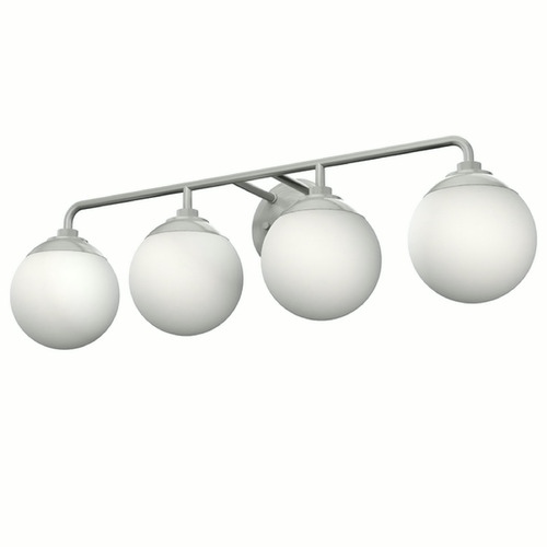 Hunter Fan Company Hunter Fan Company Hepburn Brushed Nickel Bathroom Light 19180
