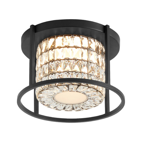 Oxygen Oxygen Elan Black LED Flushmount Light 3-675-15