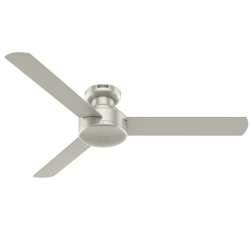 Hunter Fan Company Hunter Fan Company Presto Matte Nickel Ceiling Fan Without Light 52409