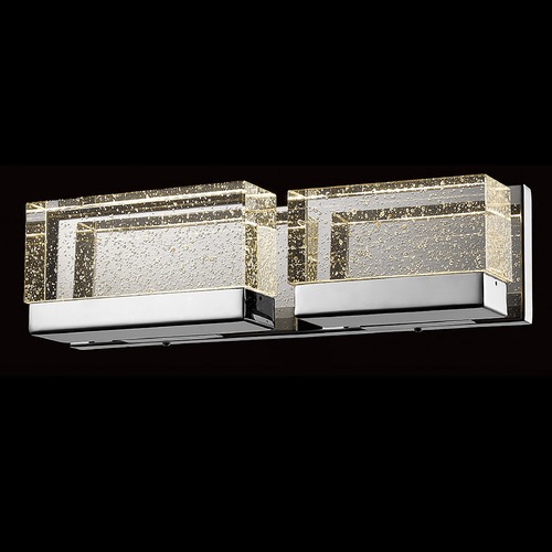 Avenue Lighting Glacier Avenue 18-Inch Polished Nickel LED Bathroom Light by Avenue Lighting HF3002-PN
