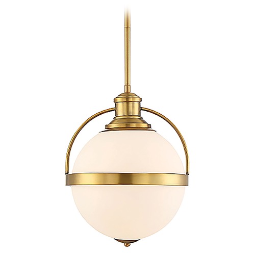 Savoy House Westbourne Warm Brass Pendant by Savoy House 7-3102-1-322