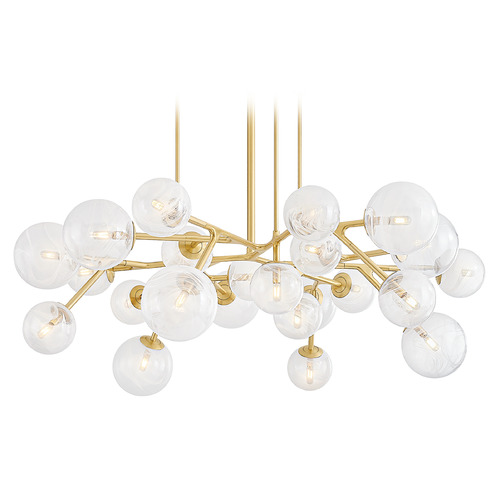 Corbett Lighting Corbett Lighting Glasgow Vintage Polished Brass Chandelier 488-68-VPB