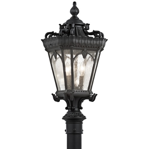 Kichler Lighting Tournai 27-Inch Post Light in Textured Black by Kichler Lighting 9558BKT