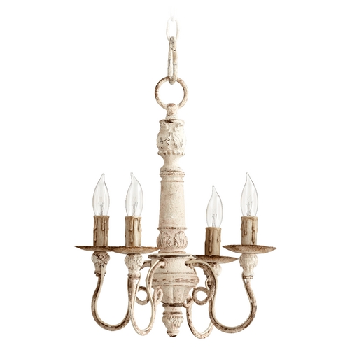 Quorum Lighting Salento Persian White Chandelier by Quorum Lighting 6006-4-70