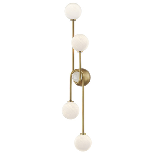 Corbett Lighting Corbett Lighting Astro Vintage Brass LED Sconce 378-04-VB