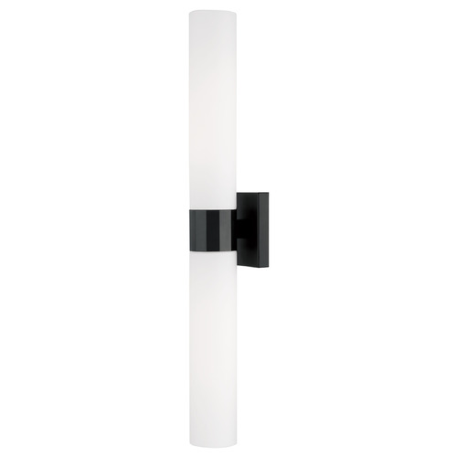 Capital Lighting Capital Lighting Sutton Matte Black Vertical Bathroom Light 646221MB
