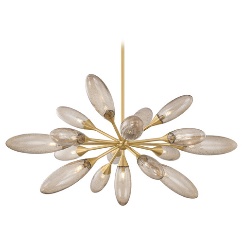 Corbett Lighting Corbett Lighting Cordoba Vintage Brass LED Chandelier 497-52-VB