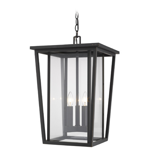 Z-Lite Seoul Oil Rubbed Bronze Outdoor Hanging Light by Z-Lite 571CHXL-ORB