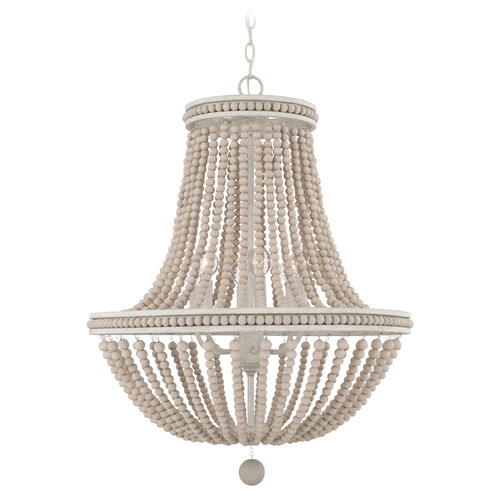 Capital Lighting Handley 24-Inch Wide Chandelier in Sand Dollar by Capital Lighting AA1020SR