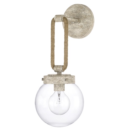Capital Lighting Beaufort Mystic Sand Sconce by Capital Lighting 627412MS