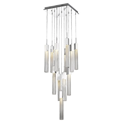 Avenue Lighting Boa 13-Light Polished Chrome LED  Multi-Light Pendant by Avenue Lighting HF1905-13-BOA-CH