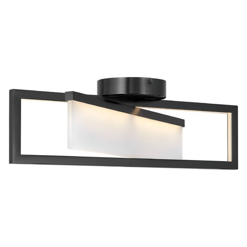 Hinkley Folio 23-Inch Black LED Flush Mount by Hinkley Lighting 32503BLK