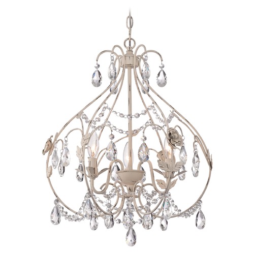 Minka Lavery Mini Chandeliers Provencal Blanc Chandelier by Minka Lavery 3154-648