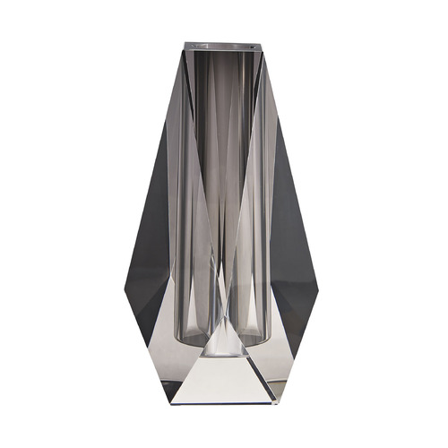 Arteriors Home Lighting Gemma Tall Crystal Vase in Smoke by Arteriors Home 9119