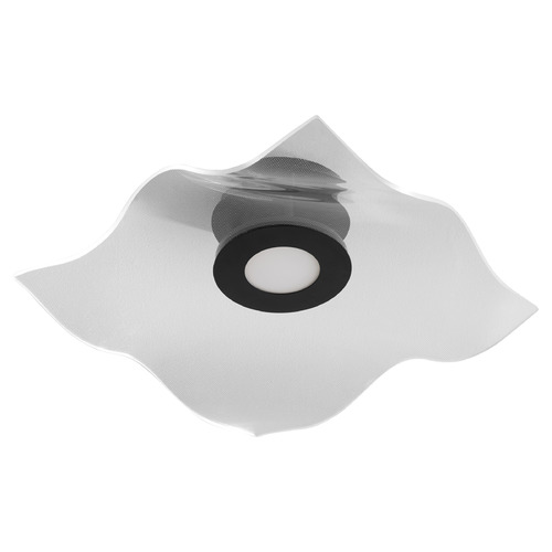 Oxygen Oxygen Medusa Black LED Semi-Flushmount Light 3-807-15