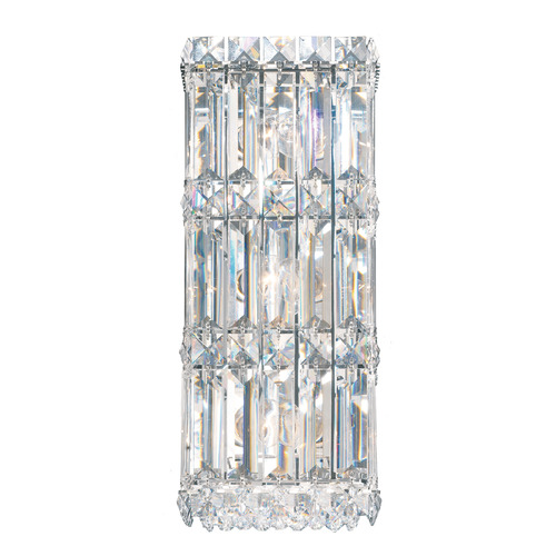 Schonbek Lighting Schonbek Worldwide Lighting Quantum Polished Stainless Steel Sconce 2236O