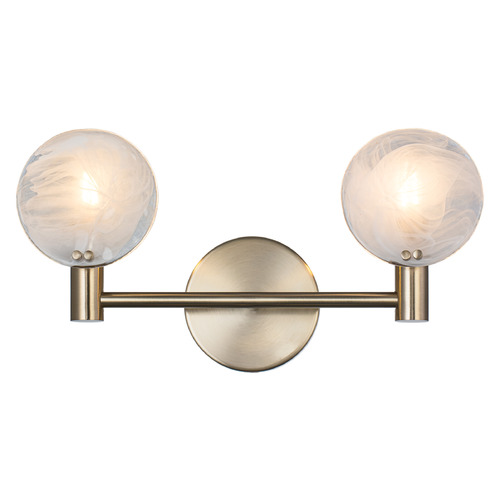 Matteo Lighting Matteo Lighting Cloudburst Champagne Gold LED Bathroom Light W33802CG