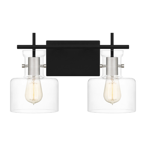Quoizel Lighting Pensbury Bathroom Light in Matte Black by Quoizel Lighting PEN8616MBK