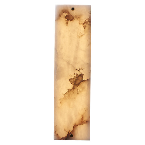 Kalco Lighting Kalco Lighting Vertical Winter Brass LED Sconce 520721WB