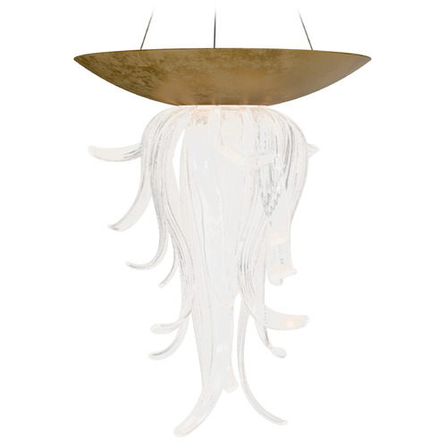Modern Forms by WAC Lighting Modern Forms Tendril Gold Leaf LED Pendant Light PD-22532-GL