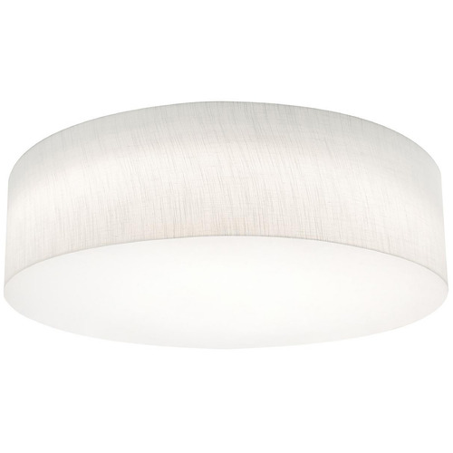 AFX Lighting Afx Lighting Anton Linen White LED Flushmount Light ANF2432L5AJUD-LW-MS