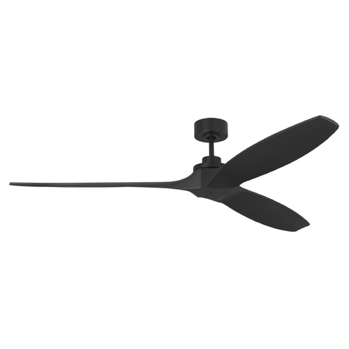 Visual Comfort Fan Collection Visual Comfort Fan Collection Sean Lavin Collins Smart 70 Midnight Black Ceiling Fan Without Light 3CLNSM70MBK