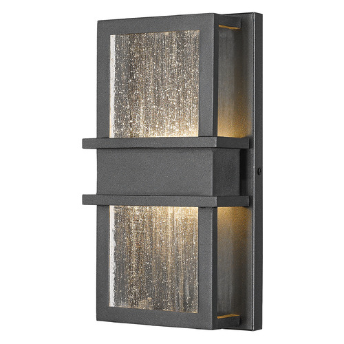 Z-Lite Eclipse Black LED Outdoor Wall Light by Z-Lite 577S-BK-LED